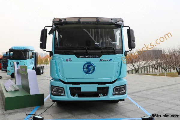 SHACMAN Delong New M3000 Lightweight Version 6X4(10 wheels) Electric Tractor Truck CATL 400.61kWh Exterior (2) | 86Trucks
