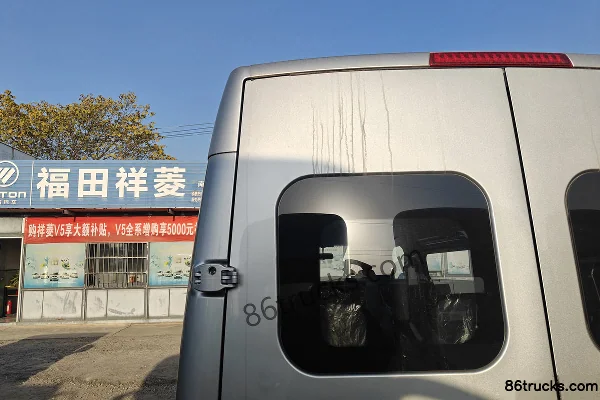 Foton Lefu 2025 Yuexing+ 6-seat Long Wheelbase High Roof Pure Electric Light Bus Aiyike 50.23kWh Cargo Box (3) | 86Trucks