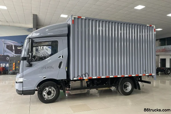 BYD T5 Fortune Edition 4.03m Single Row Plug-in Extended Range Hybrid Box Light Truck BYD 55.39kWh 4X2(6 wheels) Exterior (3) | 86Trucks