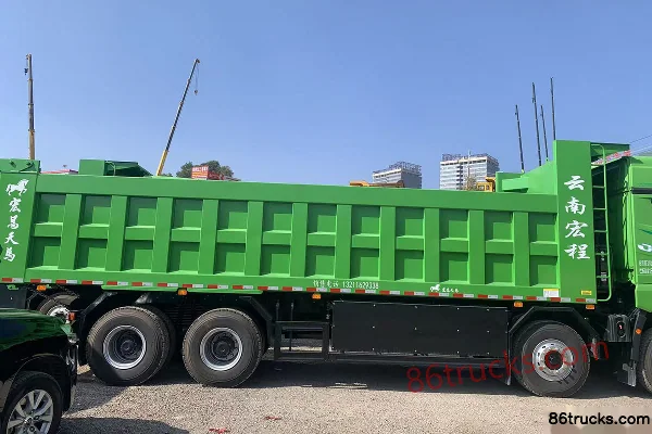 FAW Jiefang JH6 8X4(12 wheels) 8.8m Pure Electric Dump Truck CATL 400kWh Body (1) | 86Trucks