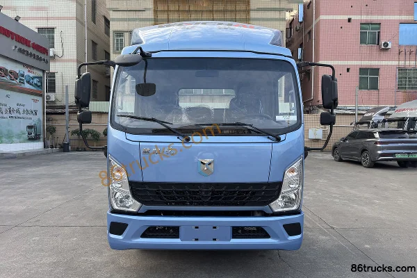 Lanqing Yue EN Air Brake 4.18m Single-row Pure Electric Cargo Van Light Truck BYD 96.2kWh 4X2(6 wheels) Exterior (2) | 86Trucks