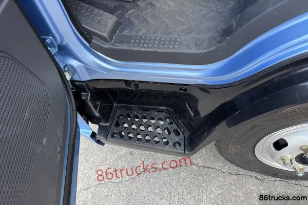 Lanqing Yue EN Air Brake 4.18m Single-row Pure Electric Cargo Van Light Truck BYD 96.2kWh 4X2(6 wheels) Cab (3) | 86Trucks