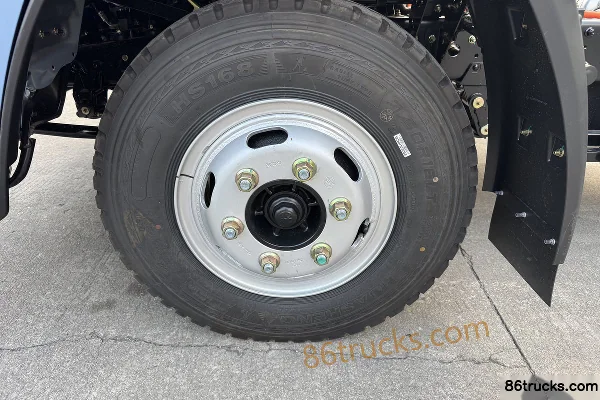 Lanqing Yue EN Air Brake 4.18m Single-row Pure Electric Cargo Van Light Truck BYD 96.2kWh 4X2(6 wheels) Chassis (3) | 86Trucks
