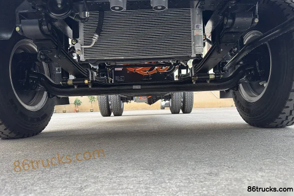 Lanqing Yue EN Air Brake 4.18m Single-row Pure Electric Cargo Van Light Truck BYD 96.2kWh 4X2(6 wheels) Chassis (1) | 86Trucks