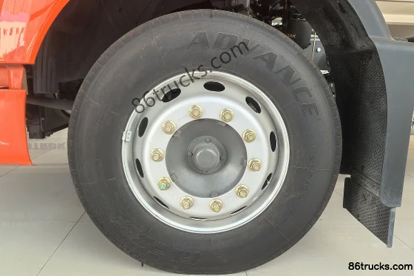 Sitrak SITRAK G5 Roi de la pleine charge, diesel 6,9 L, 290 ch, 4X2(6 roues) , Sinotruk 8 vitesses, camion porteur à grille 6,8 m Châssis (1