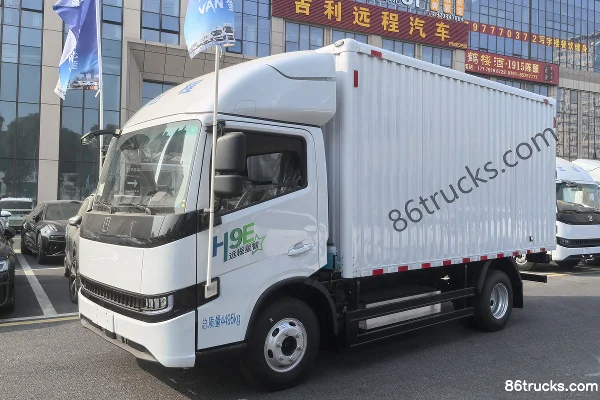 FARIZON Xingzhi H9E version Zhiyun, camion léger à benne fermée électrique pur, cabine simple 4,15 m, Zhixin 131,99 kWh, 4X2(6 roues) Extéri