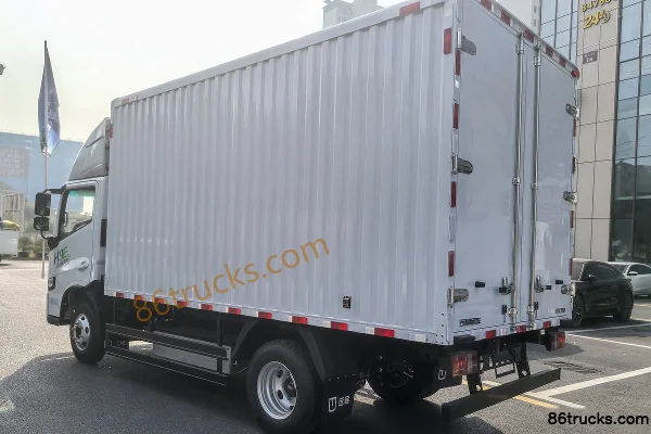 FARIZON Xingzhi H9E version Zhiyun, camion léger à benne fermée électrique pur, cabine simple 4,15 m, Zhixin 131,99 kWh, 4X2(6 roues) Carros