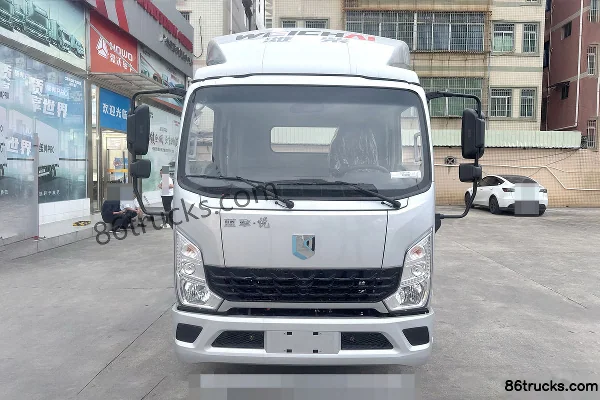 Lanqing Yue EN 3.85m Single Row Pure Electric Box Truck Yiwei 81.59kWh 4X2(6 wheels) Exterior (2) | 86Trucks