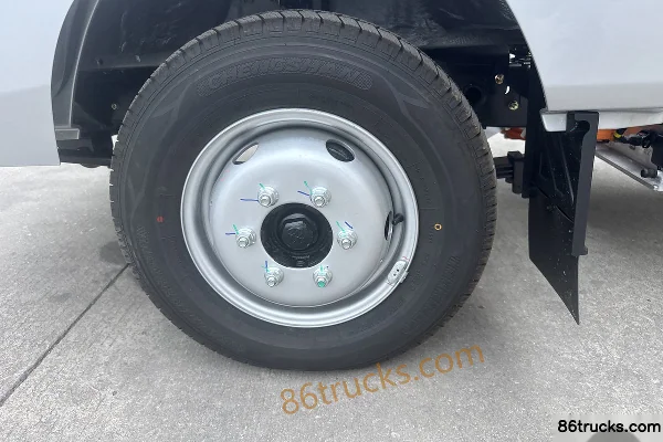 Lanqing X1 Hydraulic Brake 3.7m Single-Cab Pure Electric Grain Hauler Mini Truck EVE 65.66kWh 4X2(6 wheels) Chassis (1) | 86Trucks