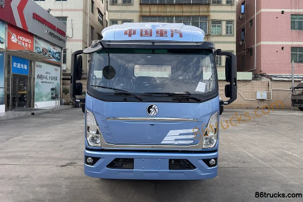 Sinotruk V3 RongE·TRUK frein pneumatique camion léger fourgon électrique pur 4,15 m cabine simple batterie CATL 100,46 kWh 4X2(6 roues) Exté