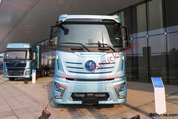 SHACMAN Delong H6000E 6X4(10 wheels) Electric Tractor Truck 600.92kWh Exterior (2) | 86Trucks