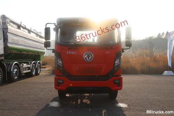 Dongfeng Changxing X1 6.2L Diesel 270 hp 8X2R Fast Gear 10-Speed 7.8m Grain Van Cargo Truck Exterior (2) | 86Trucks