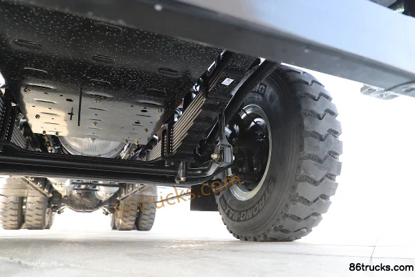 SHACMAN Delong X5000E 6X4(10 wheels) Electric Dump Truck 400kWh Chassis (3) | 86Trucks