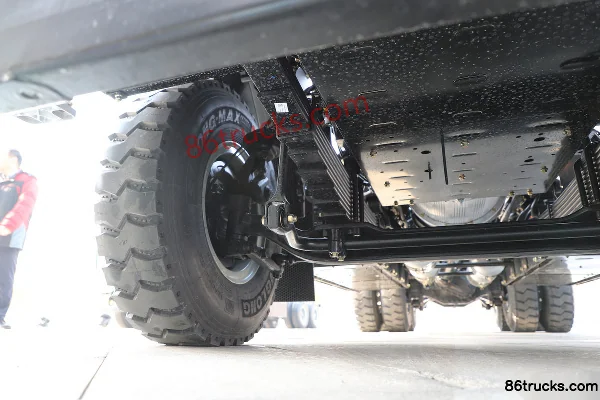 SHACMAN Delong X5000E 6X4(10 wheels) Electric Dump Truck 400kWh Chassis (2) | 86Trucks