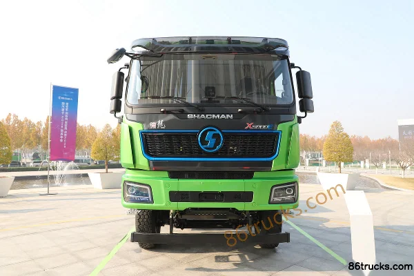 SHACMAN Delong X5000E 8X4(12 wheels) 8m Electric Dump Truck CATL 600.92kWh Exterior (2) | 86Trucks