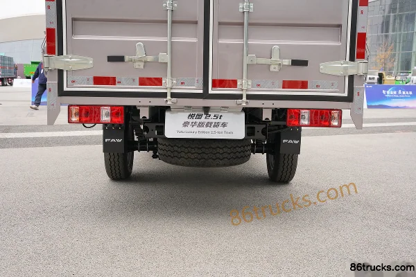 FAW Jiefang 2L essence 141 ch 4X2(6 roues) Xingrui 5 vitesses 3,47 m cabine simple ridelle micro camion Carrosserie (3) | 86Trucks