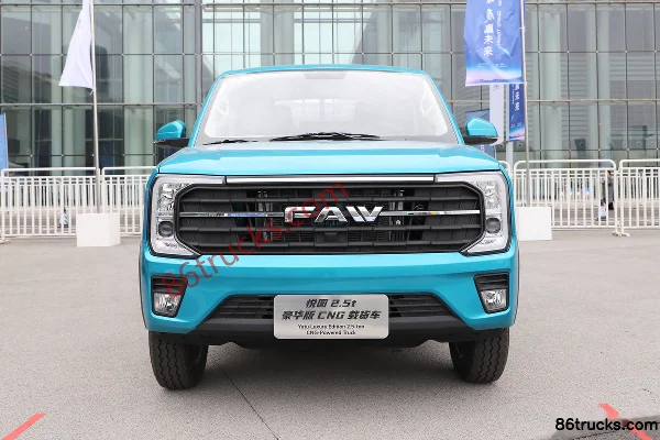 FAW Jiefang Luxury Edition 1.6L CNG 105 hp 4X2(6 wheels) Dongan 5-speed 3.3m Single Row Flatbed Micro Truck (Single Rear Tire) Exterior (2)
