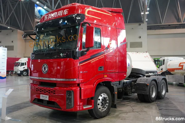 Dongfeng Changxing X9 15,5L LNG 630 ch 6X4(10 roues) Fast Gear 16 vitesses AMT automatique tracteur routier Extérieur (3) | 86Trucks