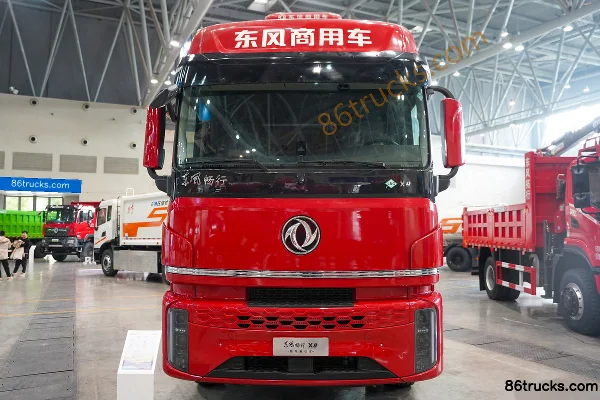 Dongfeng Changxing X9 15,5L LNG 630 ch 6X4(10 roues) Fast Gear 16 vitesses AMT automatique tracteur routier Extérieur (2) | 86Trucks