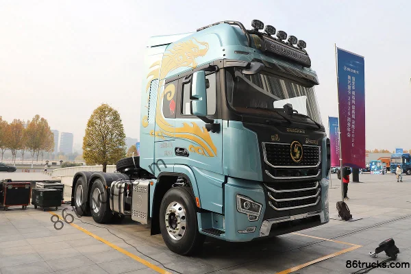 SHACMAN Delong G6000C 12.5L Diesel 600 hp 6X4(10 wheels) Fast Gear 12-speed AMT automatic tractor truck Exterior