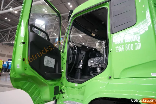 Dongfeng Tianjin VR 4X2(6 wheels) 4.3m Electric Dump Truck FinDreams 182kWh Cab (1) | 86Trucks
