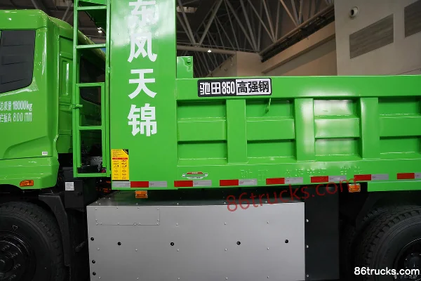 Dongfeng Tianjin VR 4X2(6 wheels) 4.3m Electric Dump Truck FinDreams 182kWh Body (1) | 86Trucks