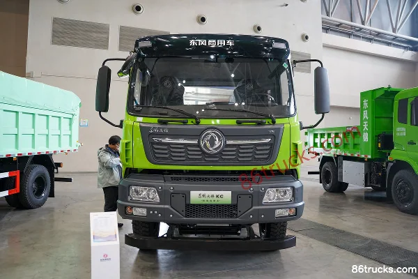 Dongfeng Commercial Vehicle Tianjin VR 4X2(6 wheels) 5.4m Electric Dump Truck CATL 282kWh Exterior (2) | 86Trucks