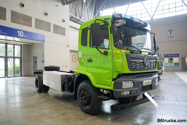Dongfeng Commercial Vehicle Tianjin VR 4X2(6 wheels) 5.4m Electric Dump Truck CATL 282kWh Exterior