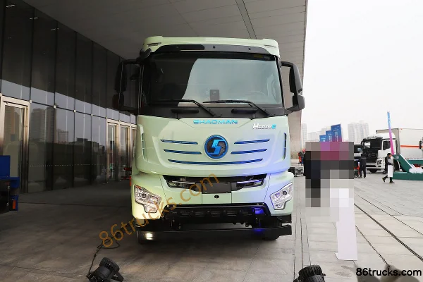 SHACMAN Delong H6000E Urban Standard Edition 8X4(12 wheels) 6m Electric Dump Truck CATL 600.92kWh Exterior (2) | 86Trucks