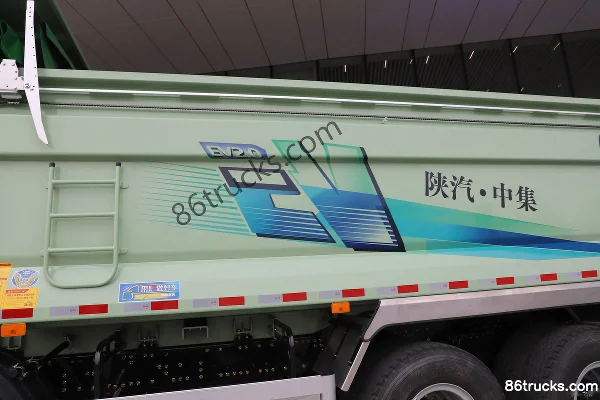 SHACMAN Delong H6000E Urban Standard Edition 8X4(12 wheels) 6m Electric Dump Truck CATL 600.92kWh Body (3) | 86Trucks