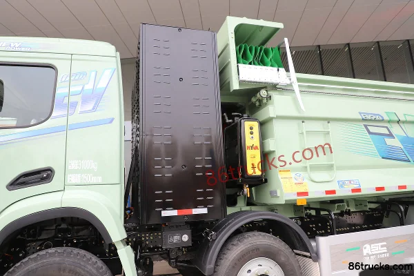SHACMAN Delong H6000E Urban Standard Edition 8X4(12 wheels) 6m Electric Dump Truck CATL 600.92kWh Body (1) | 86Trucks