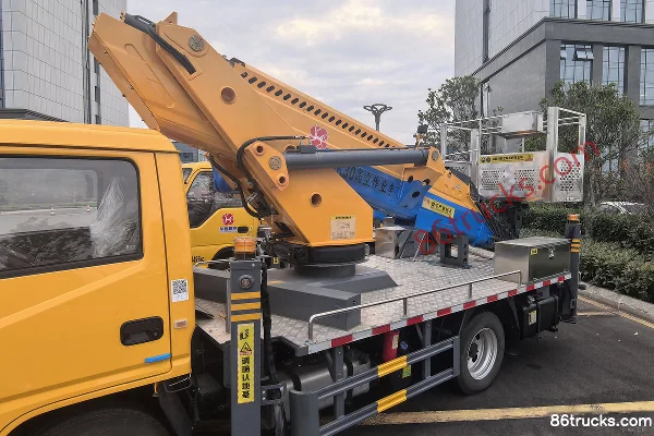 JMC Shunda Narrow Body 116hp 4X2(6 wheels) Aerial Work Truck (Chengli Brand) (1) | 86Trucks