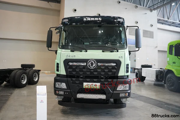 Dongfeng Commercial Vehicle Tianjin KC 6X2(8 wheels) 4.8m Electric Dump Truck CATL 282kWh Exterior (2) | 86Trucks