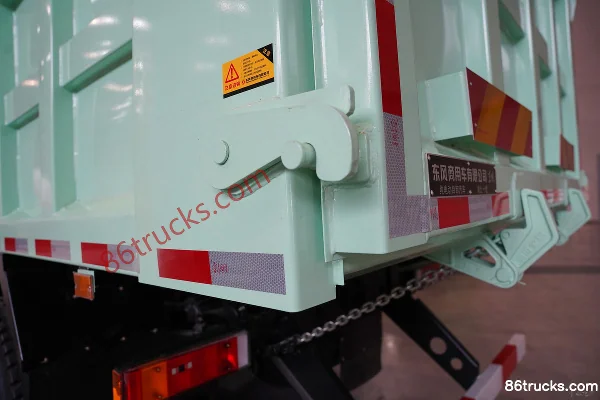 Dongfeng Commercial Vehicle Tianjin KC 6X2(8 wheels) 4.8m Electric Dump Truck CATL 282kWh Body (3) | 86Trucks