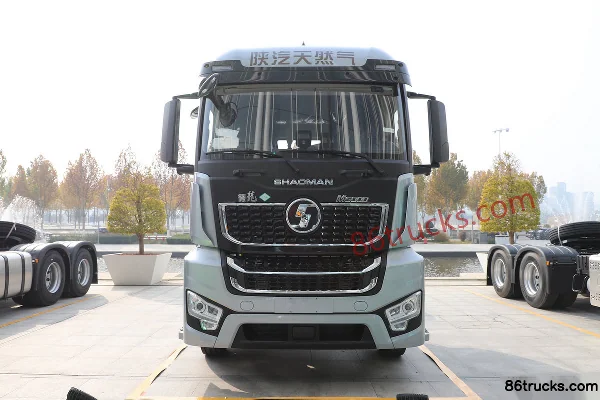SHACMAN Delong M5000 12.5L LNG 530 ch 6X4(10 roues) Fast Gear 12 vitesses Tracteur routier Extérieur (2) | 86Trucks