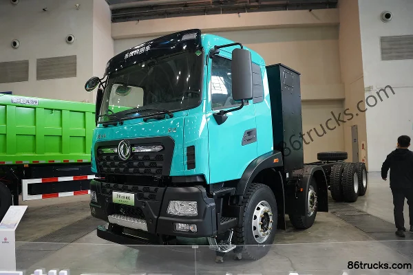 Dongfeng Tianjin KC 8X4(12 wheels) 6.5m Electric Dump Truck CATL 352kWh Exterior (3) | 86Trucks