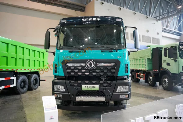Dongfeng Tianjin KC 8X4(12 wheels) 6.5m Electric Dump Truck CATL 352kWh Exterior (2) | 86Trucks