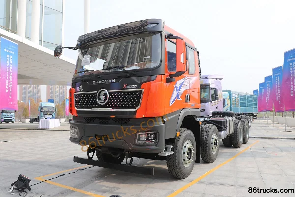 SHACMAN Delong X5000C Plateau Version 12.5L Diesel 600hp 8X4(12 wheels) Fast Gear 13-Speed 6.8m Dump Truck Exterior (3) | 86Trucks