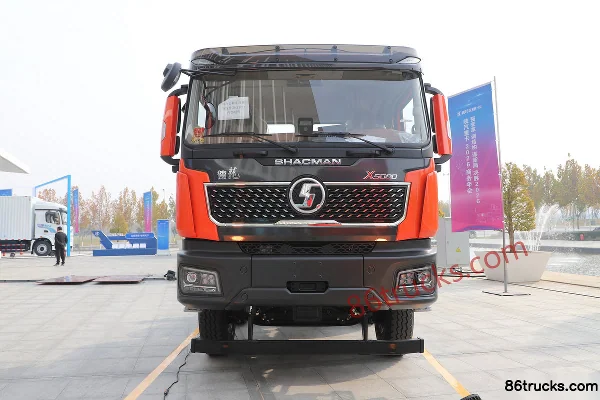 SHACMAN Delong X5000C Plateau Version 12.5L Diesel 600hp 8X4(12 wheels) Fast Gear 13-Speed 6.8m Dump Truck Exterior (2) | 86Trucks