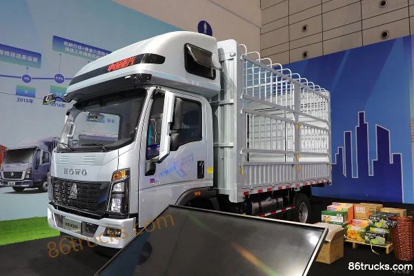 Sinotruk HOWO Tongshuai 2019 156 hp 4X2(6 wheels) 5.15m single-row stake truck (China VI) Exterior (3) | 86Trucks