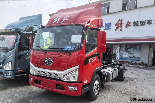 FAW Jiefang Hu VH 2,5L diesel 180 ch 4X2(6 roues) Fast Gear 10 vitesses 4,16 m cabine simple grille camion léger Extérieur (2) | 86Trucks