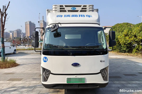Chery Zero Meter 4.08m Single Row Pure Electric Refrigerated Truck 134kWh 4X2(6 wheels) Exterior (2) | 86Trucks
