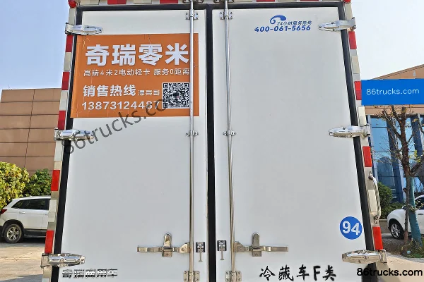 Chery Zero Meter 4.08m Single Row Pure Electric Refrigerated Truck 134kWh 4X2(6 wheels) Body (1) | 86Trucks