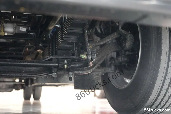 Dongfeng Tianjin KR 4X2(6 wheels) 6.8m Pure Electric Van Cargo Truck CATL 310kWh Chassis (3) | 86Trucks
