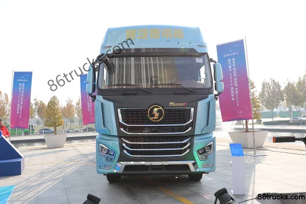SHACMAN Delong G6000C Elite Edition 12.5L Diesel 600 hp 8X4(12 wheels) Fast Gear 16-Speed AMT Automatic Cargo Truck with Cage Exterior (2)