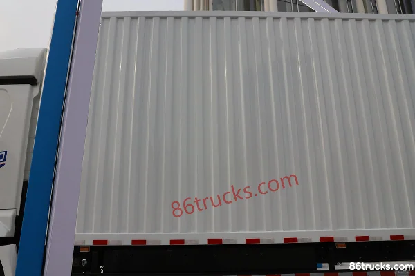 SHACMAN Delong M5000E 4X2(6 wheels) Pure Electric Van Cargo Truck 600kWh Body (2) | 86Trucks