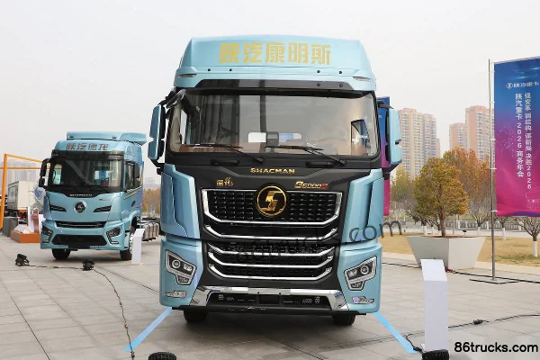 SHACMAN Delong G6000 Elite Edition 8.2L Diesel 360 hp 4X2(6 wheels) Fast Gear 10-speed AMT Automatic 9.5m Van Cargo Truck Exterior (2) | 86T