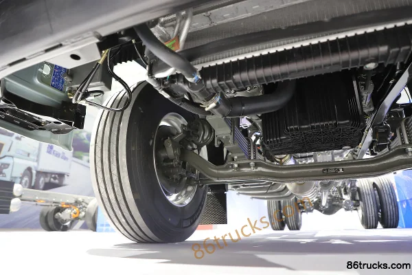 Sitrak C5L 390 ch 4X2(6 roues) AMT automatique 6,9 m camion frigorifique Châssis (2) | 86Trucks