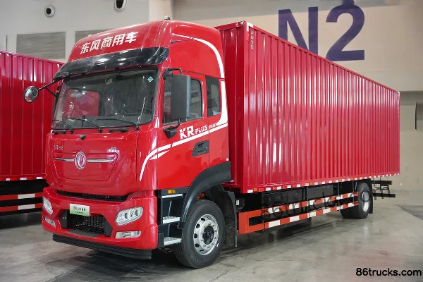 Dongfeng Tianjin KR PLUS 4X2(6 wheels) 9.75m Pure Electric Van Cargo Truck CATL 348kWh Exterior (3) | 86Trucks