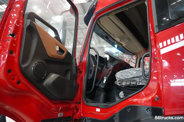 Dongfeng Tianjin KR PLUS 4X2(6 wheels) 9.75m Pure Electric Van Cargo Truck CATL 348kWh Cab (2) | 86Trucks